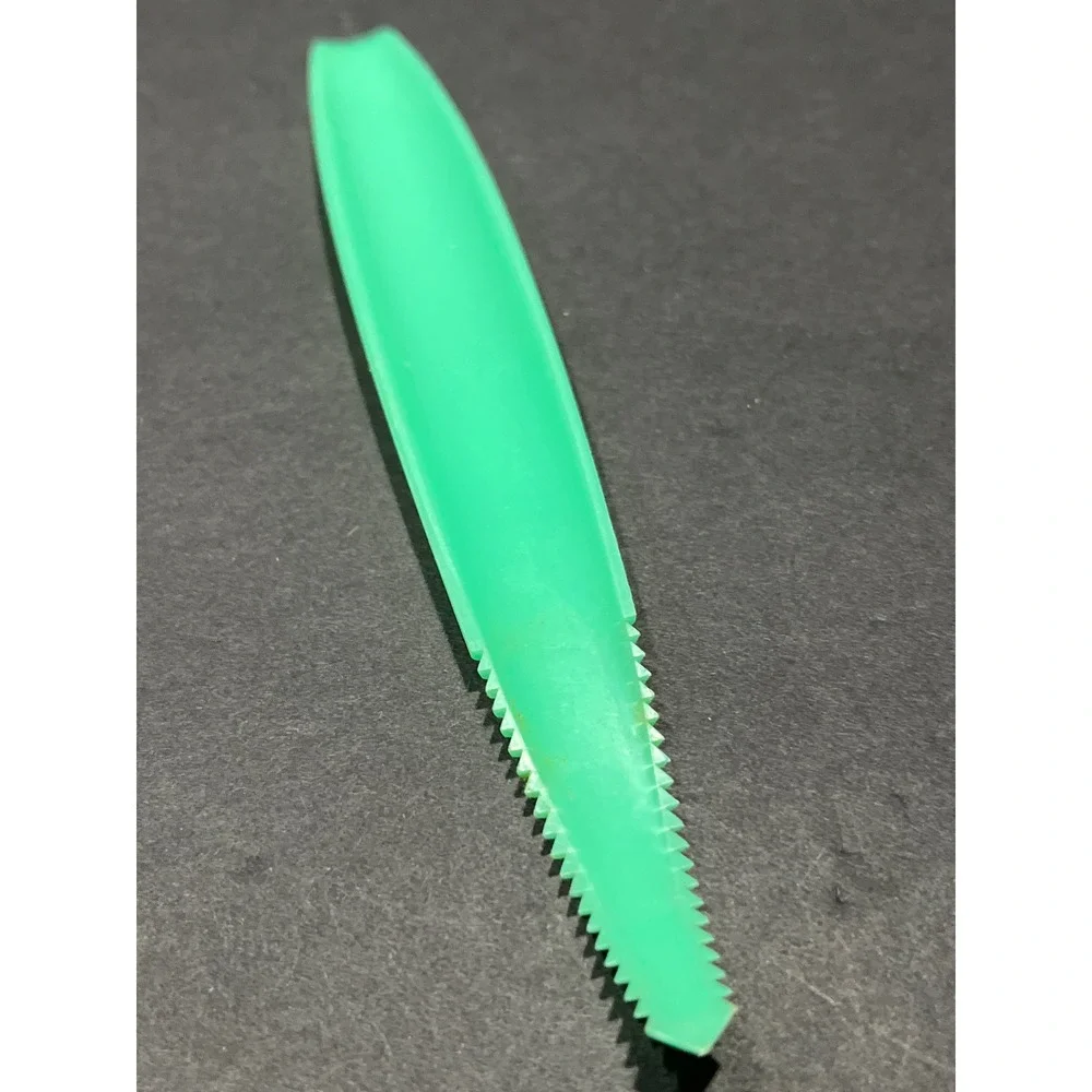 Vintage Tupperware Citrus Peeler Green Orange Zester Tool 6 Inch Plastic